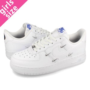 NIKE WMNS AIR FORCE 1 '07 LX ナイキ ウィメンズ エアフォース 1 07 LX レディース WHITE/WHITE/HYPER ROYAL/BLACK ホワイト ct1990-100