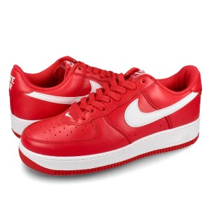 NIKE AIR FORCE 1 LOW QS 【COLOR OF THE MONTH】 ナイキ エア フォース 1 ロー レトロ QS メンズ UNIVERSITY RED/WHITE レッド FD7039-6