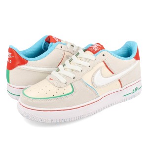 NIKE AIR FORCE 1 LOW LV8 BG 【HOLIDAY COOKIES】 ナイキ エア フォース 1 ロー LV8 BG レディース PALE IVORY/PICANTE RED/BALTIC BLUE