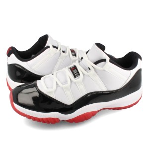 NIKE AIR JORDAN 11 RETRO LOW ナイキ エア ジョーダン 11 レトロ ロー WHITE/UNIVERSITY RED/BLACK av2187-160