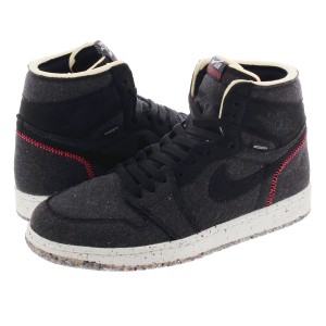 NIKE AIR JORDAN 1 HIGH ZOOM BLACK/WOLF GREY/FLASH CRIMSON 【CRATER】