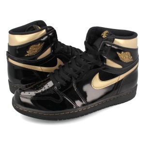 NIKE AIR JORDAN 1 RETRO HIGH OG BLACK/METALLIC GOLD/BLACK