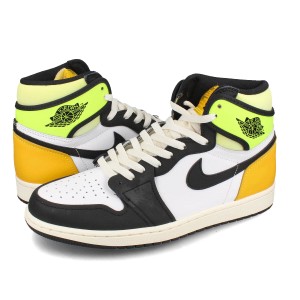 NIKE AIR JORDAN 1 RETRO HIGH OG WHITE/VOLT/UNIVERSITY GOLD