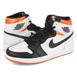 NIKE AIR JORDAN 1 RETRO HIGH OG WHITE/ELECTRO ORANGE/BLACK