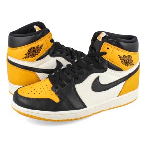 NIKE AIR JORDAN 1 RETRO HIGH OG BLACK/TAXI/WHITE 【YELLOW TOE】