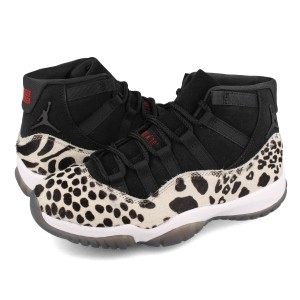 NIKE WMNS AIR JORDAN 11 RETRO BLACK/GYM RED/SAIL/WHITE 【ANIMAL】