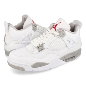 【ビッグサイズ】 NIKE AIR JORDAN 4 RETRO ナイキ エア ジョーダン 4 レトロ WHITE/TECH GREY/BLACK/FIRE RED ct8527-100