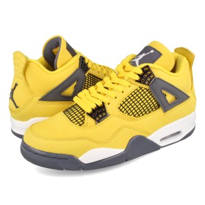 秋新作 NIKE AIR JORDAN 4 RETRO 【LIGHTNING】 ナイキ エア ジョーダン 4 レトロ TOUR YELLOW/WHITE/DARK BLUE GREY ct8527-700