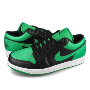 NIKE AIR JORDAN 1 LOW ナイキ エア ジョーダン 1 ロー メンズ ローカット BLACK/BLACK/LUCKY GREEN/WHITE ブラック グリーン 553558-065