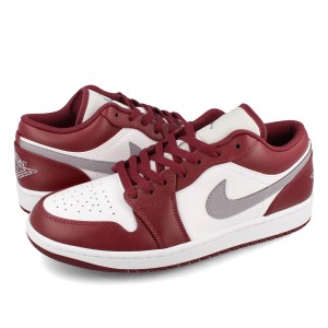 NIKE AIR JORDAN 1 LOW ナイキ エア ジョーダン 1 ロー メンズ スニーカー ローカット CHERRYWOOD RED/CEMENT GREY/WHITE レッド ホワイ