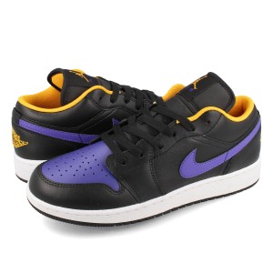 NIKE AIR JORDAN 1 LOW GS BLACK/DARK CONCORD/TAXI