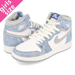 NIKE AIR JORDAN 1 RETRO HIGH OG GS HYPER ROYAL/WHITE/LIGHT SMOKE GREY