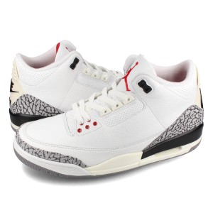 NIKE AIR JORDAN 3 RETRO ナイキ エアージョーダン 3 レトロ メンズ SUMMIT WHITE/FIRE RED/BLACK/CEMENT GREY ホワイト dn3707-100