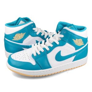 NIKE AIR JORDAN 1 MID ナイキ エア ジョーダン 1 ミッド メンズ AQUATONE/CELESTIAL GOLD/WHITE ブルー dq8426-400