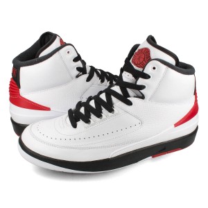 NIKE AIR JORDAN 2 RETRO WHITE/VARSITY RED/BLACK 【CHICAGO】