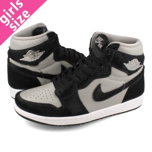 NIKE WMNS AIR JORDAN 1 RETRO HIGH OG MEDIUM GREY/BLACK/WHITE 【TWIST 2.0】