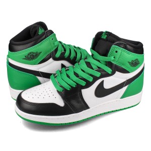 NIKE AIR JORDAN 1 HIGH OG GS BLACK/LUCKY GREEN/WHITE