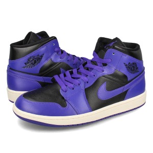 NIKE WMNS AIR JORDAN 1 MID ナイキ ウィメンズ エア ジョーダン 1 ミッド メンズ レディース BLACK/DARK CONCORD/SAIL ブラック BQ6472-