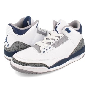 NIKE AIR JORDAN 3 RETRO ナイキ エア ジョーダン 3 レトロ メンズ WHITE/MIDNIGHT NAVY/CEMENT GREY/BLACK ホワイト CT8532-140