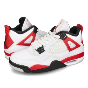 NIKE AIR JORDAN 4 RETRO ナイキ エア ジョーダン 4 レトロ メンズ WHITE/FIRE RED/BLACK ホワイト dh6927-161