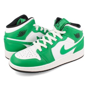 NIKE AIR JORDAN 1 MID GS ナイキ エア ジョーダン 1 ミッド GS レディース LUCKY GREEN/BLACK/WHITE グリーン DQ8423-301