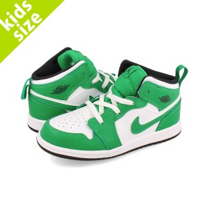 NIKE AIR JORDAN 1 MID TD ナイキ エア ジョーダン 1 ミッド TD ベビー 子ども LUCKY GREEN/BLACK/WHITE グリーン DQ8425-301