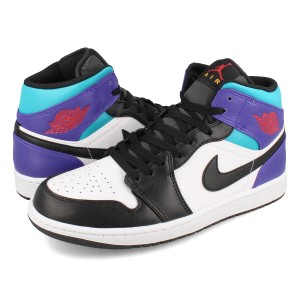 NIKE AIR JORDAN 1 MID ナイキ エア ジョーダン 1 ミッド メンズ WHITE/BLACK/BRIGHT CONCORD/TRUE RED ブラック DQ8426-154