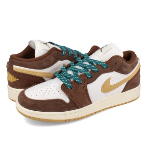 NIKE AIR JORDAN 1 LOW SE GS ナイキ エア ジョーダン 1 ロー SE GS 海外限定 日本未発売モデル レディース CACAO WOW/CACAO WOW/TWINE 