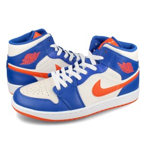 NIKE AIR JORDAN 1 MID ナイキ エア ジョーダン 1 ミッド 海外限定 日本未発売モデル メンズ GAME ROYAL/RUSH ORANGE/PHANTOM ブルー FD1