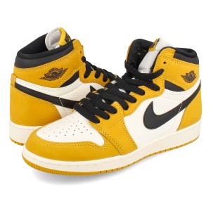 NIKE AIR JORDAN 1 HIGH RETRO OG GS ナイキ エア ジョーダン 1 レトロ ハイ OG GS レディース YELLOW OCHRE/BLACK/SAIL イエロー FD1437