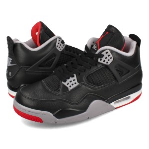 NIKE AIR JORDAN 4 RETRO 【BRED REIMAGINED】 ナイキ エア ジョーダン 4 レトロ メンズ BLACK/CEMENT GREY/SUMMIT WHITE/FIRE RED ブラ