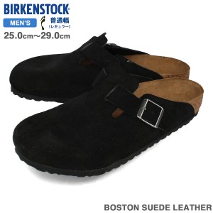 BIRKENSTOCK BOSTON SUEDE LEATHER 【REGULAR】 ビルケンシュトック ボストン スエードレザー レギュラーフィット メンズ レディース BLA