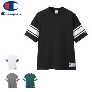 CHAMPION FOOTBALL T-SHIRT チャンピオン フットボール 半袖 Tシャツ 21SS c3-t326 【追跡可能メール便・日時指定不可】