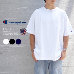 CHAMPION T1011 SHORT SLEEVE POCKET T-SHIRTS C5-B303 【MADE IN USA】【追跡可能メール便・日時指定不可】