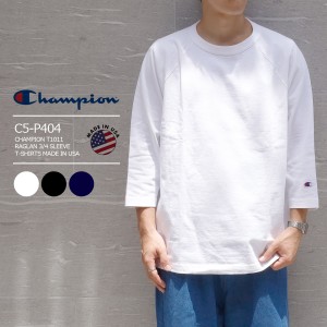 CHAMPION T1011 RAGLAN 3/4 SLEEVE T-SHIRTS C5-P404 【MADE IN USA】【追跡可能メール便・日時指定不可】