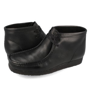 CLARKS WALLABEE BOOT クラークス ワラビー ブーツ BLACK 26155512