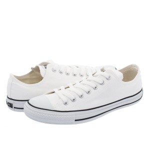 スニーカー コンバース キャンバス オールスター カラーズ OX CONVERSE CANVAS ALL STAR COLORS OX WHITE/BLACK