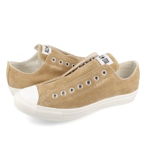 CONVERSE ALL STAR LIGHT CORDUROY SLIP OX コンバース オールスター ライト コーデュロイ スリップ OX BEIGE 31306800