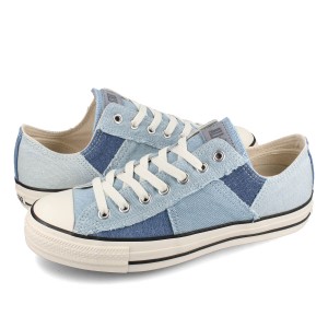 CONVERSE ALL STAR (R) DENIM PATCHWORK OX コンバース オールスター (R) デニム パッチワーク OX メンズ レディース ローカット LIGHT B