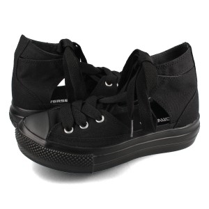 CONVERSE ALL STAR LIGHT PLTS GHILLIE HI コンバース オールスター ライト PLTS ギリー HI レディース ハイカット BLACKMONOCHROME ブラ