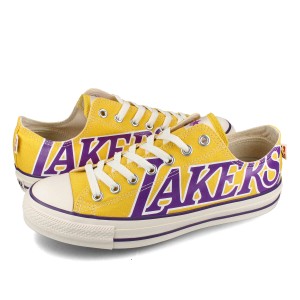 CONVERSE ALL STAR (R) NBA OX コンバース オールスター (R) NBA OX メンズ レディース LOS ANGELES LAKERS レイカーズ イエロー 3130939