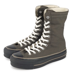 CONVERSE ALL STAR (R) LIFTED KNEE-HI コンバース オールスター (R) リフテッド ニーハイ メンズ レディース BROWN/BLACK ブラウン 3131