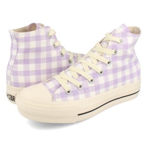 CONVERSE ALL STAR PLTS FLOWERPATCH HI コンバース オールスター PLTS フラワーパッチ HI レディース LILAC/WHITE ブルー 31311051