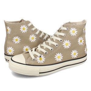 CONVERSE ALL STAR (R) DAISYFLOWER HI コンバース オールスター (R) デイジーフラワー HI メンズ レディース BEIGE ベージュ 31311231