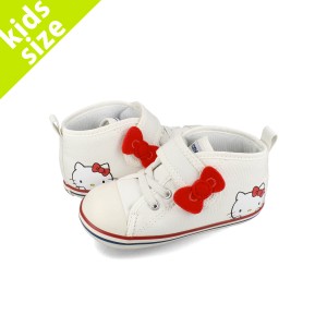 CONVERSE BABY ALL STAR N HELLO KITTY V-1 コンバース ベビー オールスター N ハローキティ V-1 ベビー 子ども WHITE ホワイト 37302570