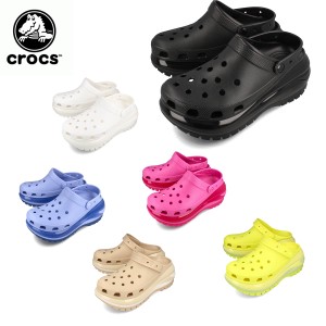 CROCS CLASSIC MEGA CRUSH CLOG クロックス クラシック メガ クラッシュ クロッグ サンダル シューズ ユニセックス 207988