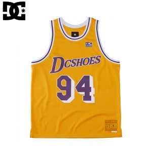 DC SHOES SHOWTIME JERSEY ディーシー シューズ SHOWTIME JERSEY タンクトップ メンズ SAFFRON イエロー DSL241091-YKW0