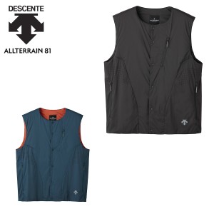 DESCENTE ALLTERRAIN 81 LIGHT INSULATION VEST デサント オルテライン 81 ライト インスレイション ベスト メンズ レディース アウター 