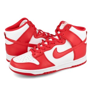 NIKE DUNK HIGH RETRO WHITE/UNIVERSITY RED 【ST JOHN'S】