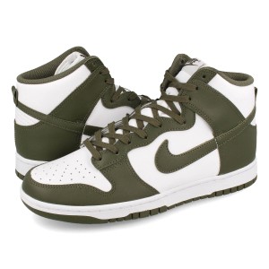 NIKE DUNK HIGH RETRO WHITE/CARGO KHAKI